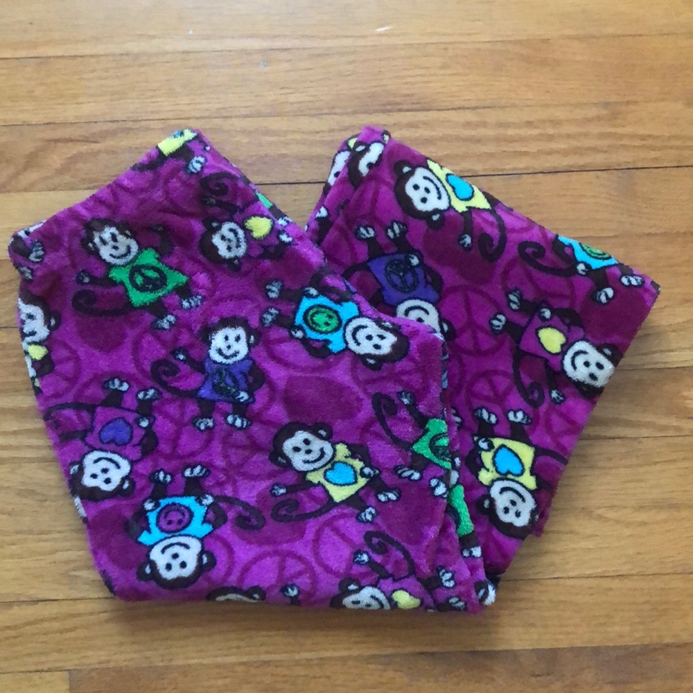 Girl’s Fuzzy Pajama Pants